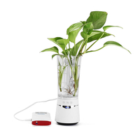 USB Air Humidifier Ultrasonic Mini Aroma Diffuser Air Purifier LED Lights Aroma Humidifiers Vase