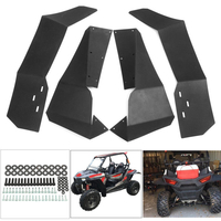 UTV Wheel Fender Flares Mud-Flaps Set For Beach Buggy RZR-S-900 /RZR-S-1000 2015-2017