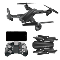 VISUO XS819 2.4G WiFi FPV With 4K Wide-angle Camera Optical Flow Positioning Foldable RC Drone Quadcopter RTF