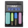 Viwipow ZL440C Universal Speedy Charging 4 Slot LCD Automatic Display for Li-ion/Ni-MH/Ni-Cd/ Fire Prevention Battery Ch