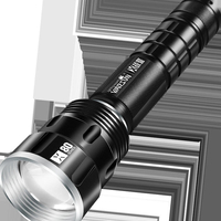 WARSUN X80 XHP50 2500LM Rechargeable Militar Fan Tactical Hunting Flashlight Powerful High Lumen Brightness LED Torch