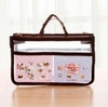 Waterproof Clear Handbag Organizer Double Zipper See Through Cosmetic Insert Purse Organiser Transparent Makeup Travel P