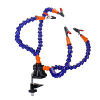 Welding Helping Hand Tool Flexible 2/3/4/5 Arms Repair Soldering With PCB Holder Desk Clamp Alligator Clip