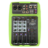 WENYANWEN Mini 2 Channel USB Delay and Repeat Efferts Audio Mixer Console With Channel Volume Contrl