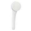 White ABS Water-saving Bathroom Handheld Shower Head Supercharged 3 Size