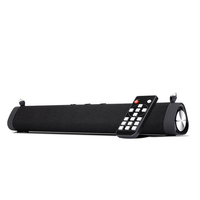Wired and Wireless TV Soundbar 16W Bluetooth 5.0 Speaker Outdoor Portable Desktop Echo Wall Audio Subwoofer Support RCA