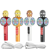WS-1816 Wireless bluetooth MultifunctionalKaraoke Microphone Mic With LED Light