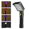 XANES 190B 16x COB 4Colors 4Modes180° Adjustable Head Magnetic Tail USB LED Flashlight