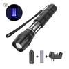 XANES® 2 In 1 Multifunction T6 LED + UVA Mosquito Kill Lamp 3 Modes Zoomable Flashlight