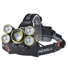 XANES 2506 2700LM Zoomable 4 Switch Modes 3T6 + 4XPE White Light 180 ° Rotation Adjustable Bicycle HeadLamp