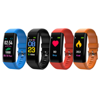 XANES B06 0.96" IPS Color Touch Screen Smart Bracelet IP67 Waterproof Pedometer Heart Rate Blood Pressure Sleep Monitor