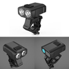 XANES® DL21 1200LM 2-XPE LED Bicycle Headlamp Waterproof Bike Front Light 3000mAh 5 Modes USB Charging Night Riding