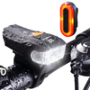 XANES SFL-01 600LM XPG + 2 LED Bicycle Smart Sensor Bike Front Light STL03 100LM IPX8 Bicycle Taillight Set