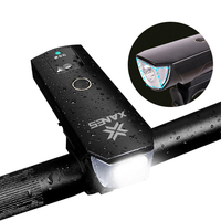 XANES SFL02 600LM T6 Smart Induction Bicycle Light IPX4 USB Rechargeable 80° Large Flood Light