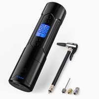 XANES® TAP-05A 12V 150PIS Electric Air Smart Pump Mini Portable Tires Inflator USB Charging Bicycle Cycling Car Motorcyc