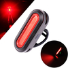 XANES TL23 150LM COB Bicycle Taillight 6 Modes Warning LED USB Charging 360° Rotation Bike Light