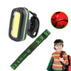 XANES TL25 2-in-1 500LM COB LED BicycleTail Light Cycling Bike Light Headlight Headlamp 7 Modes 90° Rotation