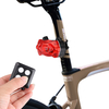 XANES® TL26 Bike Taillight 8 Modes Warning LED Lamp USB Charging Bicycle Taillight Wireless Remote Control Lantern