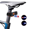 XANES® TL38 5 Modes Bicycle Waterproof USB Rechargeable LED Bike Front Light Taillight Ultralight Warning Night Light