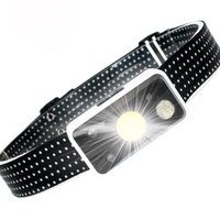 XANES® TM-G17 800LM LGLED 10M Infrared Induction Headlamp 5 Modes 45°Adjustable Double Switches 1200mAh USB Rechargeabl