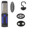 XANES® USB Charging 1000 Lumens Flashlight Magnetic Working Torch Light Camping Hunting Emergency Lantern With Hook