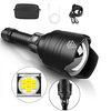 XANES® X915 P10 Telescopic Zoom Flashlight 4 Modes Waterproof With 18650 Battery Torch Light