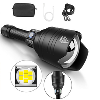 XANES® X915 P10 Telescopic Zoom Flashlight 4 Modes Waterproof With 18650 Battery Torch Light