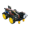 Xiao R DIY 4WD Micro:bit Program Tracking App/Infrared Control Obstacle Avoidance Smart RC Robot Car