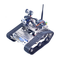 Xiao R DIY WiFi Video Smart Robot Tank Car ForUNO R3 with Camera PTZ