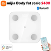 XIAOMI Mijia MJTZC01YM Body Fat Scale S400 Dual Frequency Bioelectrical Impedance 25 Health Metrics Analysis Heart Rate