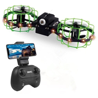 XMR/C M3 Air Knight Mini With 2MP Camera 8 Mins Flight Time Sensing RC Drone Quadcopter