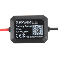 XPARKLE BVM01 Battery Sense Car Battery Health Monitor With Bluetooth Phone APP Display for Car Parts