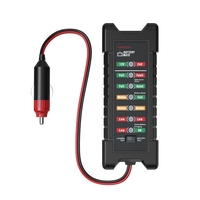 YAWOA Battery Tester BM420 12V~24V Power lighter Version Car Digital 6 LED Light Alternator Auto Battery Analyzer