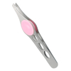 Y.F.M® Stainless Steel Eyebrow Clip Tweezers Ingrown Hair Beard Picker Eyelashes Eyelids Sticker