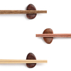 YIWUYISHI 10 Pairs / Set Chopsticks Kitchen Tableware Natural Wood Healthy Chop Sticks Reusable Hashi Sushi Food Stick G