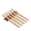 YIWUYISHI Kitchen 25Pair/50PCS Nature Bamboo Chopsticks Set Comfortable Environmentally Friendly Tableware SetFrom Xia