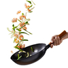 YIWUYISHI Lightweight Stir Fry Pot Kitchen Frying Pan Cooking Tool Cookware