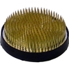 YUUKA Ikebana Brass Kenzan Flower Frog Round Dia 73mm Copper Needle Process Flower Arrangement Tool