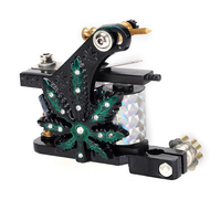 Z200 Carbon SteelCasting Tattoo Machine High Stability Body Art 7000-9000 R/Minute Black