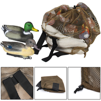 ZANLURE 120x75cm Large Outdoor Duck Decoys Bag Mesh With Shoulder Straps Backpack Decoy Storage Net Bag for Hunting