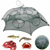 ZANLURE Folding Fishing Net Fishing Bait Net Crab Fish Minnow Crawfish Shrimp Net
