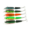 Zanlure JM0025 5Pcs/Set 10cm 9.6g 2 Section Dual Hook Hard Bait Fishing Lure Artificial Wobblers Lures