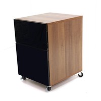 Alphason ALT63222-P-W Walnut Designer Pedestal