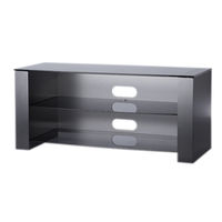 Alphason ANC1100 3-GR Ancora Black LED LCD TV Stand