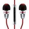 Atomic Floyd MiniDarts + Remote Stereo Headset with Red Cable