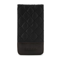 Barbour Flip Case Quilted Black for iPhone 5/5S
