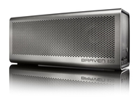 Braven 850 Portable Wireless Speaker - Silver Aluminium (Free Padded Travel Case worth £29.99)