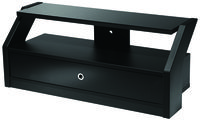 Cantabria BTF805 Flat Screen TV Cabinet with Glass Top and Pull Out Draw For Up To 46" Tv