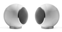 Elipson Planet L Spherical Speaker with Bass Reflex - White (Pair)