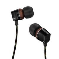 House of Marley Zion In Ear Earphones with Apple 3-Button Mic Midnight